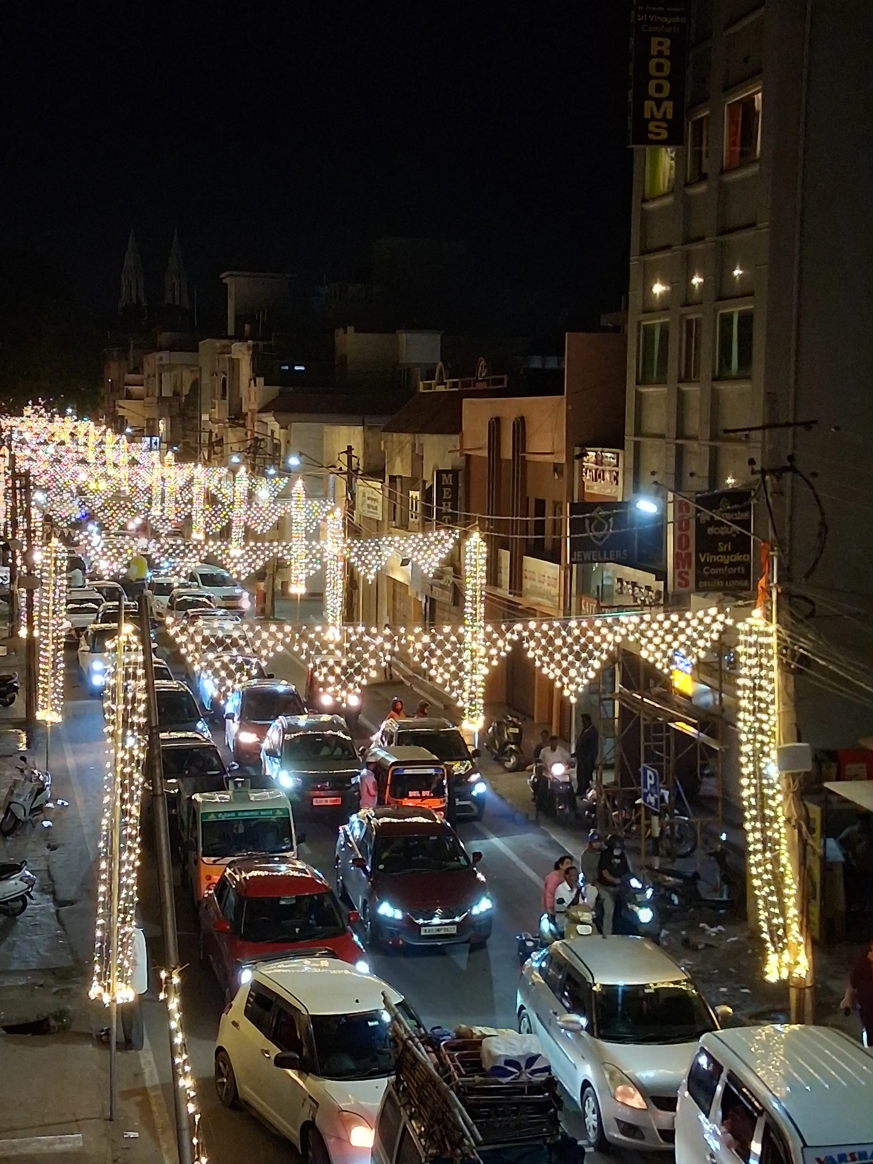 traffic jam mysore dasara