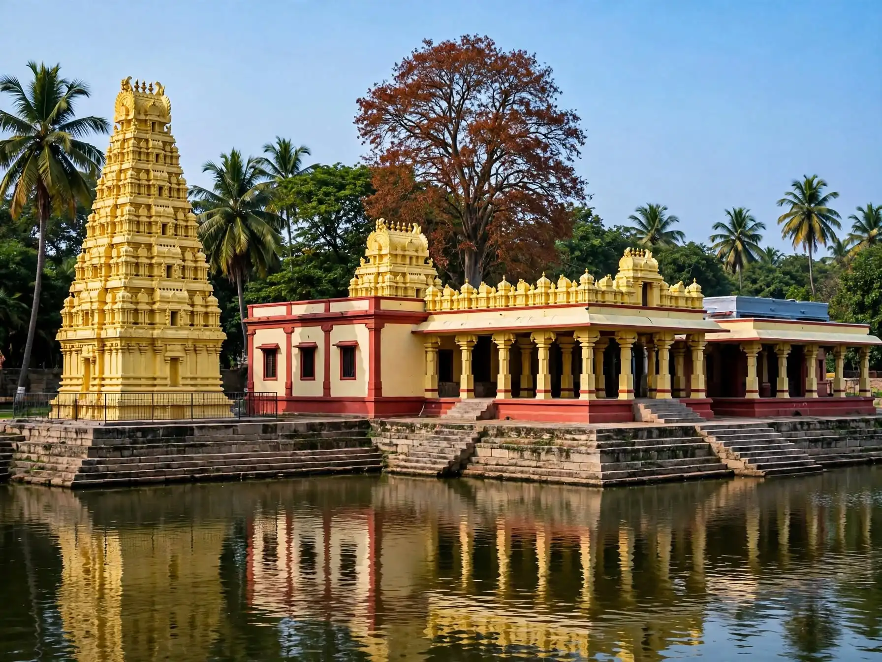 balmuri-waterfalls-mysuru-temple