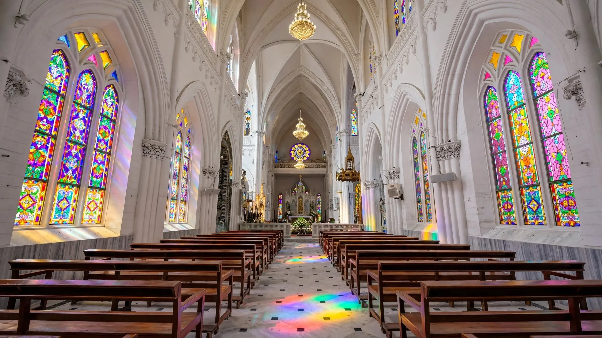 church mysore inside view